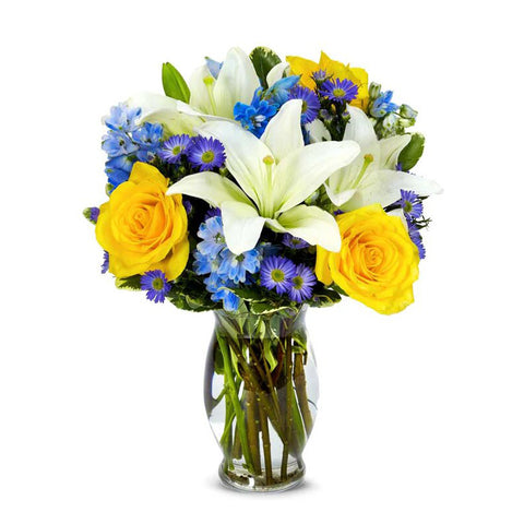 The Cool Skies Bouquet